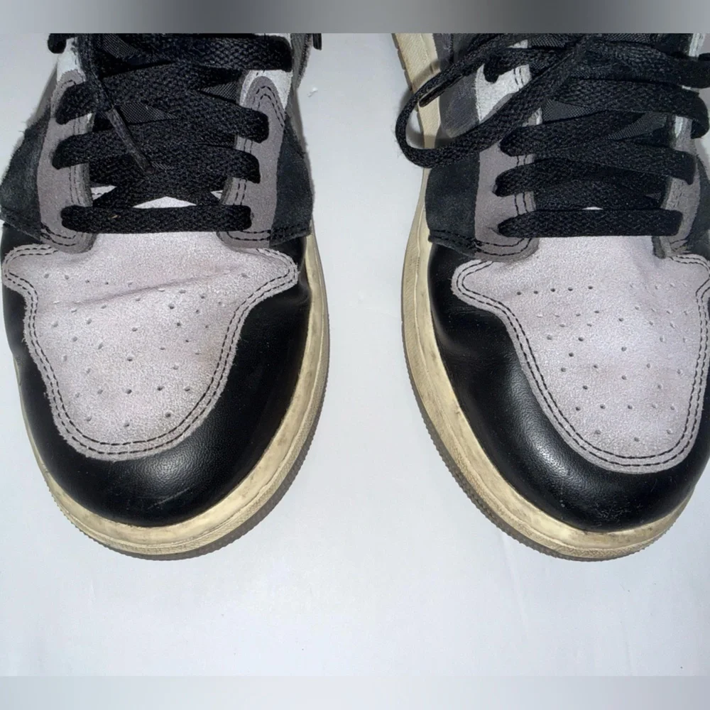 Nike Air Jordan 1 Mid Craft Inside Out Black Grey DM9652-001 Men’s Size 10.5